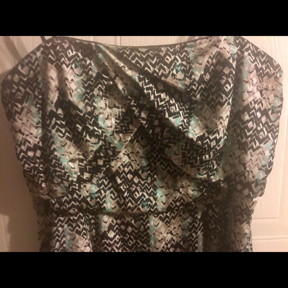 BCBG strapless dress